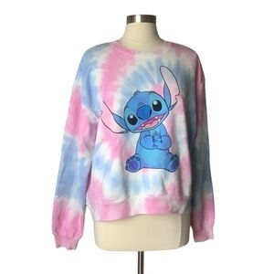 Disney Stitch Tie Dye Lounge Shirt Size 3XL